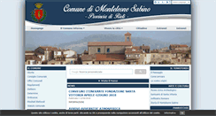 Desktop Screenshot of comune.monteleonesabino.ri.it